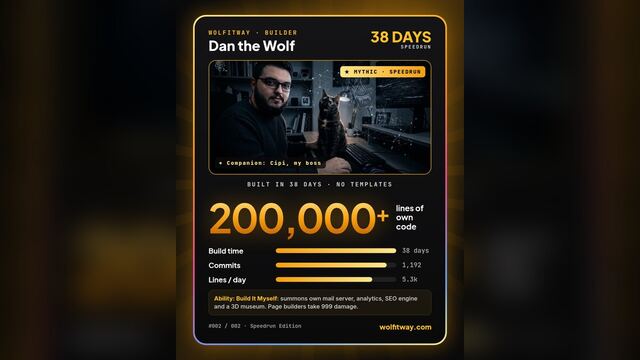 33-day speedrun card